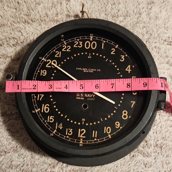 Chelsea Clock Co. U.S. Navy Wall Clock - Picture 8 of 8